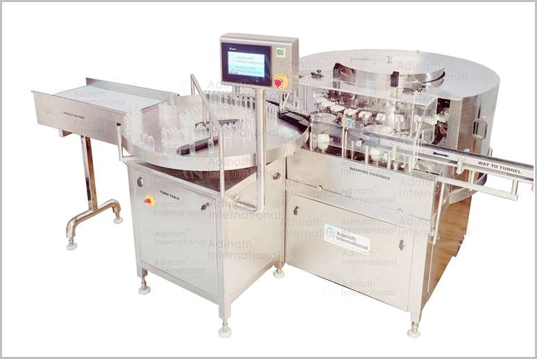 Automatic Rotary Ampoule Washing Machine