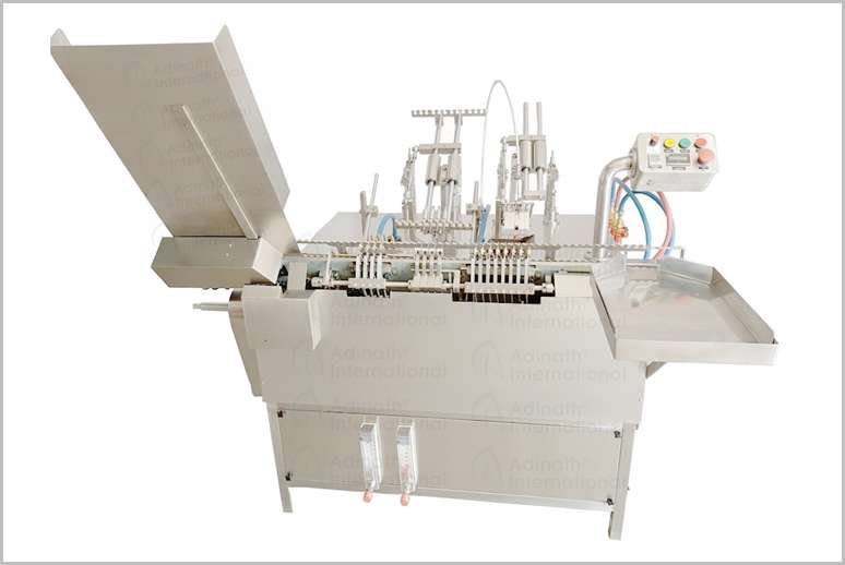 Four Stroke Ampoule Filling Machine
