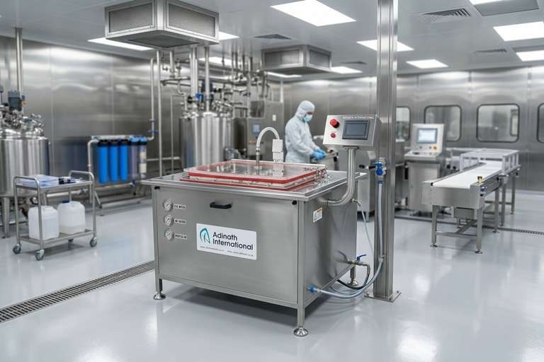 Lab Scale Ampoule Washing Machine