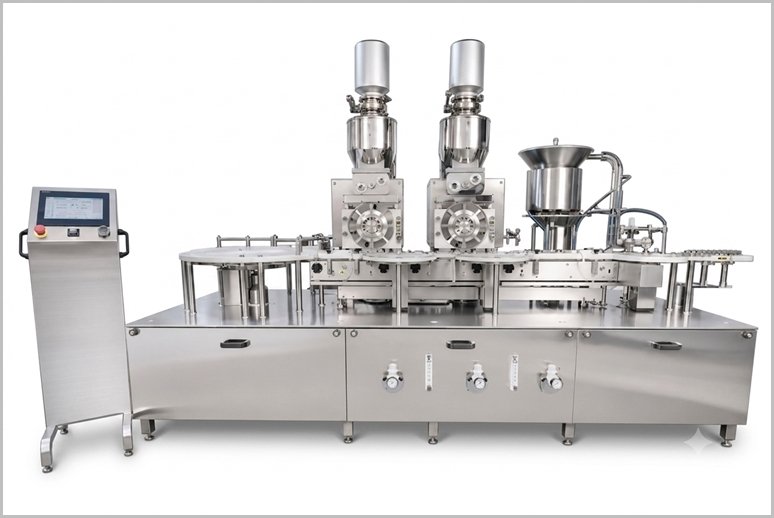 Automatic Single Wheel Dry Syrup Powder Filling Machine