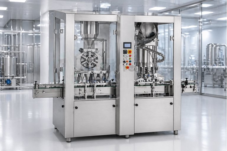 Dry Syrup Powder Filling Machine